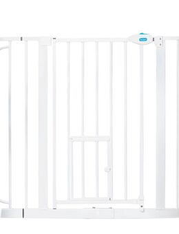 Carlson Absperrgitter Pet Gate mit Katzentür - Höhe 76,2 cm, Breite 73,66 bis 92,71 cm