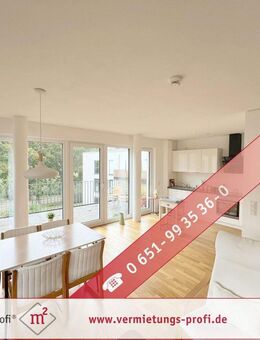 Helle und offen geschnittene 2 ZKB - Traumwohnung mit direktem Moselblick im 2. OG! - Trier