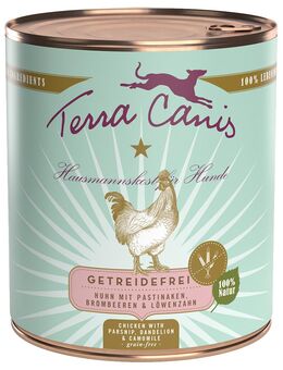 Sparpaket Terra Canis getreidefrei 12 x 800 g - Mix Wild & Huhn