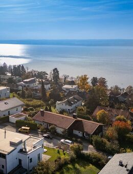 Exklusives Doppelhausanwesen mit Einliegerwohnung, außergewöhnlicher Raumhöhe & Seeblick in Top-Lage - Herrsching (Ammersee)