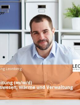 Bereichsleitung (m/w/d) Rechnungswesen, Wärme und Verwaltung - Leonberg (Baden-Württemberg)