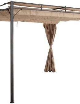 KONIFERA Pavillon Milos, mit 2 Seitenteilen, (Set), BxT: 300x300 cm