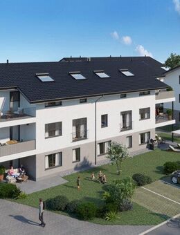 NEUBAU - Eigentumswohnungen in Untersiemau! Moderne Wohnungen mit Terrasse/Balkon und Parkplatzmöglichkeit! - Coburg