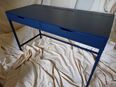 Schreibtisch Alex (Ikea) Blau in 76534