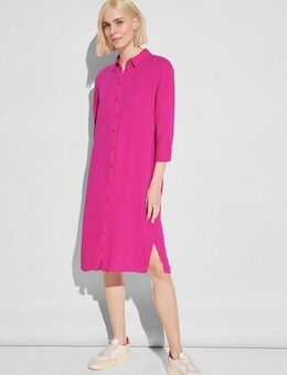 STREET ONE Hemdblusenkleid Sommerkleid mit Struktur