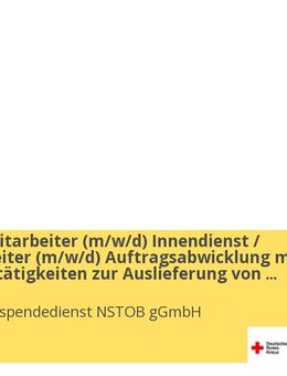 Vertriebsmitarbeiter (m/w/d) Innendienst / Sachbearbeiter (m/w/d) Auftragsabwicklung mit Fahrdiensttätigkeiten zur Auslieferung von Blutprodukten - Bremen