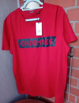 CHIEMSEE T-Shirt Gr. XL oder 2 XL NEUWARE Rot Logo Druck OHZ VS - Osterholz-Scharmbeck