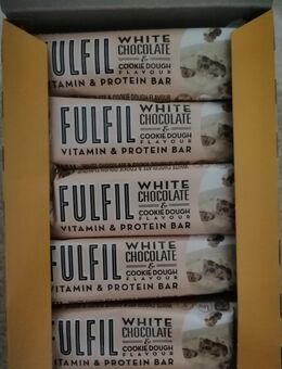FULFIL (Ferrero) 15 x 55 g Riegel WHITE CHOCOLATE & COOKIE DOUGH - Radevormwald (Stadt auf der Höhe) Zentrum