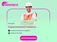 Projektmitarbeiter/-in Duale Master-Studiengänge Schwerpunkt: Öffentlichkeitsarbeit und Marketing (m/w/d) - Frankfurt (Main)