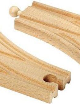 BRIO® Weiche BRIO® WORLD, Bogenweichen (L,M), FSC® - schützt Wald - weltweit