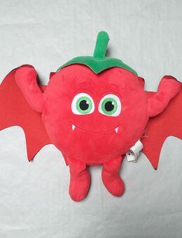 The Misfits Plüschfigur Tomate Fledermaus "Graf Tomatula" - Spielzeug, Plüschtier, Stofftier, Kuscheltier, waschbar - Hamburg Wandsbek