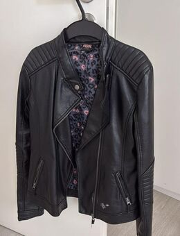 Lederjacke schwarz in gutem Zustand - Höhr-Grenzhausen Zentrum