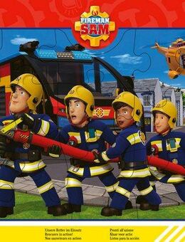 Ravensburger Puzzle Feuerwehrmann Sam, Unsere Retter im Einsatz, 15 Puzzleteile, Made in Europe