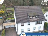 VR IMMO: Zweifamilienhaus mit Einliegerwohnung in ruhiger Waldrandlage - Lüdenscheid