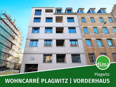 ROHBAU | Hochparterre-Wohnung mit großer Terrasse + Gartenanteil, 2 Bäder, Abstellraum u.v.m.