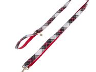 Nomad Tales Tartan: Halsband, Leine, Kotbeutelspender, Scrunchie - Verstellbare Leine 200 cm