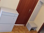 Garderobenmöbel 3-tlg grau matt - Solms