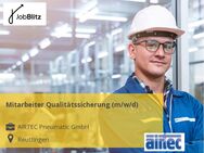 Mitarbeiter Qualitätssicherung (m/w/d) - Reutlingen