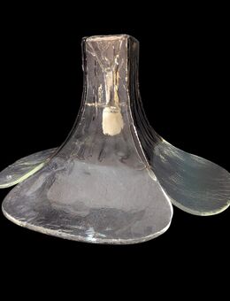 Vierblättrige Deckenlampe Mazzega / Murano Glas / Design Carlo Nason Mazzega Italien 70er - Ginsheim-Gustavsburg