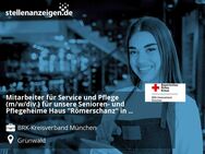 Mitarbeiter für Service und Pflege (m/w/div.) für unsere Senioren- und Pflegeheime Haus "Römerschanz" in Teilzeit - Grünwald