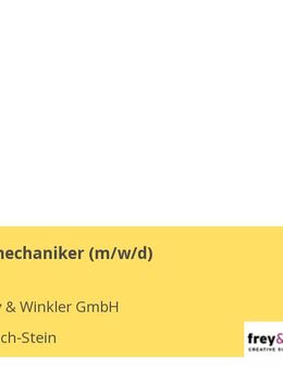 Werkzeugmechaniker (m/w/d) - Königsbach-Stein