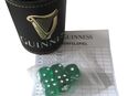 Guinness Brauerei - Würfelbecher, 5 Würfel & Spielblock in 04838