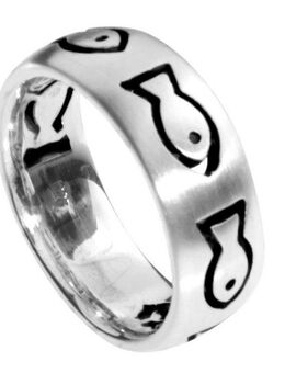 OSTSEE-SCHMUCK Fingerring Ostsee-Schmuck Ring Fisch Ring Fisch (1-tlg)