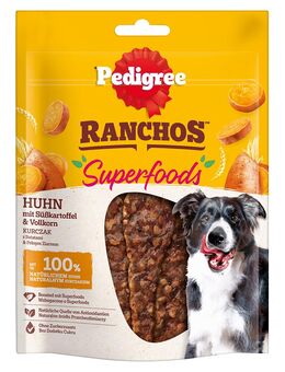Pedigree Ranchos Superfoods - Sparpaket: Huhn 7 x 70 g