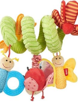 Sigikid Greifspielzeug PlayQ, Aktivspirale, Schmetterling