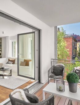 Bezauberndes 4-Zimmer-Stadtdomizil mit luftigem Flair und großem Balkon - München