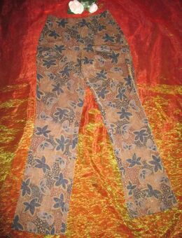 NEU * Abend * Ausgeh * Lurex Gold * Glitzer * Marlene- Style * Strech * Hose "VIRMANI" Gr. 36/ S * terra- braun * schwarz * grau * gold * - Riedlingen