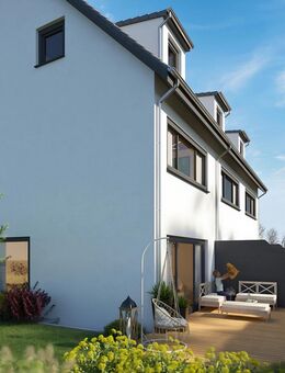 Neubau-Reihenmittelhaus in zentraler Lage von Baldham - nachhaltig, modern & kompakt - Vaterstetten