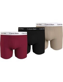 Calvin Klein Underwear Boxer BOXER BRIEF 3PK (Packung, 3-St., 3er-Pack) mit Logo-Elastikbund