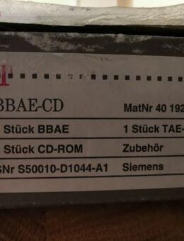 DSL Splitter der Telekom von Siemens für Telefon, Fax und DSL - Hannover Herrenhausen-Stöcken