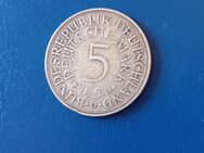 Zwei 5 DM Münzen 1951 D - Pinneberg