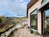 Herrlicher Ausblick! Extravagante 3½-Zimmer-Maisonette mit Galerie, Dachterrasse, Balkon! - Stuttgart