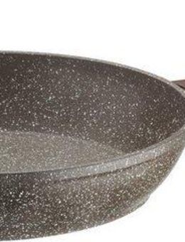 PINTINOX Bratpfanne Chalet, Aluminium, Stein-Optik, Induktionsgeeignet