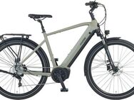 Prophete E-Bike Trekkingrad Entdecker 4.0, 10 Gang microSHIFT RD-M61S Schaltwerk, Kettenschaltung, Mittelmotor, 540 Wh, Pedelec, Elektrofahrrad für Herren
