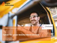 Fahrer für unser Mobiles Menü (m/w/d) - Unterhaching