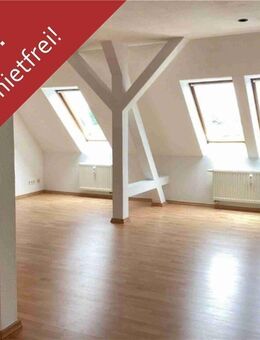 +++ 1 Monat mietfrei! WG-geeignete exklusive Dachgeschoss-Wohnung in Top-Innenstadtlage +++ - Chemnitz