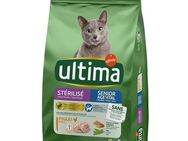 1,5 kg gratis! 10 kg Ultima Cat - Sterilized Senior Huhn