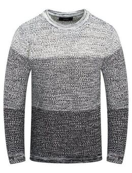 behype Strickpullover MKBlone Colour-Block