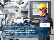 Elektroinstallateur / Elektroniker im Bereich Energie- und Gebäudetechnik (m/w/d) - Ergolding