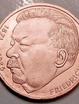 5 Deutsche Mark Gedenkmünze "Friedrich Ebert 1871 - 1925" 1975 Prägestätte J - Borken