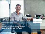 Assistenz in der Verlegerischen Geschäftsführung (m/w/d) - Frankfurt (Main)
