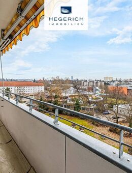 Hegerich: Lichtdurchflutete 3 Zimmerwohnung mit wunderschönen Blick über Nürnberg - Nürnberg