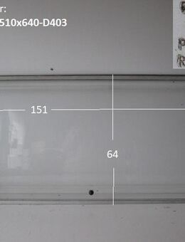 Wohnwagenfenster Roxite 70 D403 ca 151 x 64 (Lagerware -> Neue Wa - Schotten Zentrum