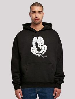 F4NT4STIC Sweatshirt Disney Micky Maus - Mickey Gesicht Vintage Print