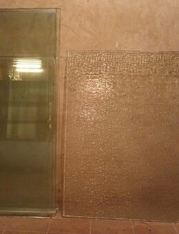 Große Glasscheibe Ornamente Fensterglas 3D 6 mm Weißglas 109x97 cm - Schladen-Werla