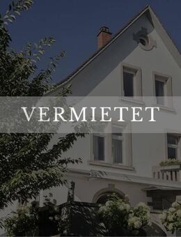 #VERMIETET# Charmante Stadtvilla in bevorzugter Wohnlage - Überlingen